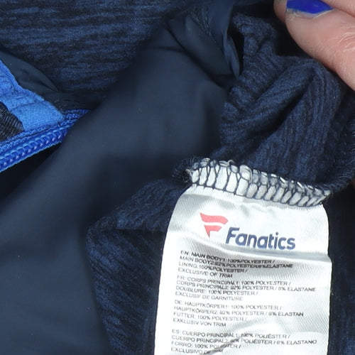Fanatics European Tour Scottish Open Blue Full Zip Men's Sweatshirt Medium