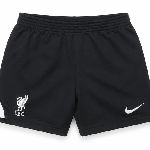 Nike Boys Black Liverpool FC Athletic Football Shorts 6 Years