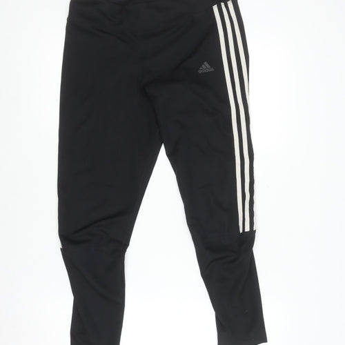 Adidas Womens Black Climalite Running Leggings Size M