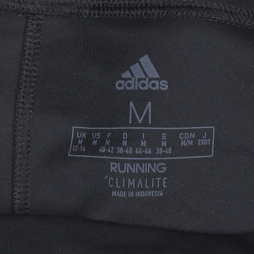 Adidas Womens Black Climalite Running Leggings Size M