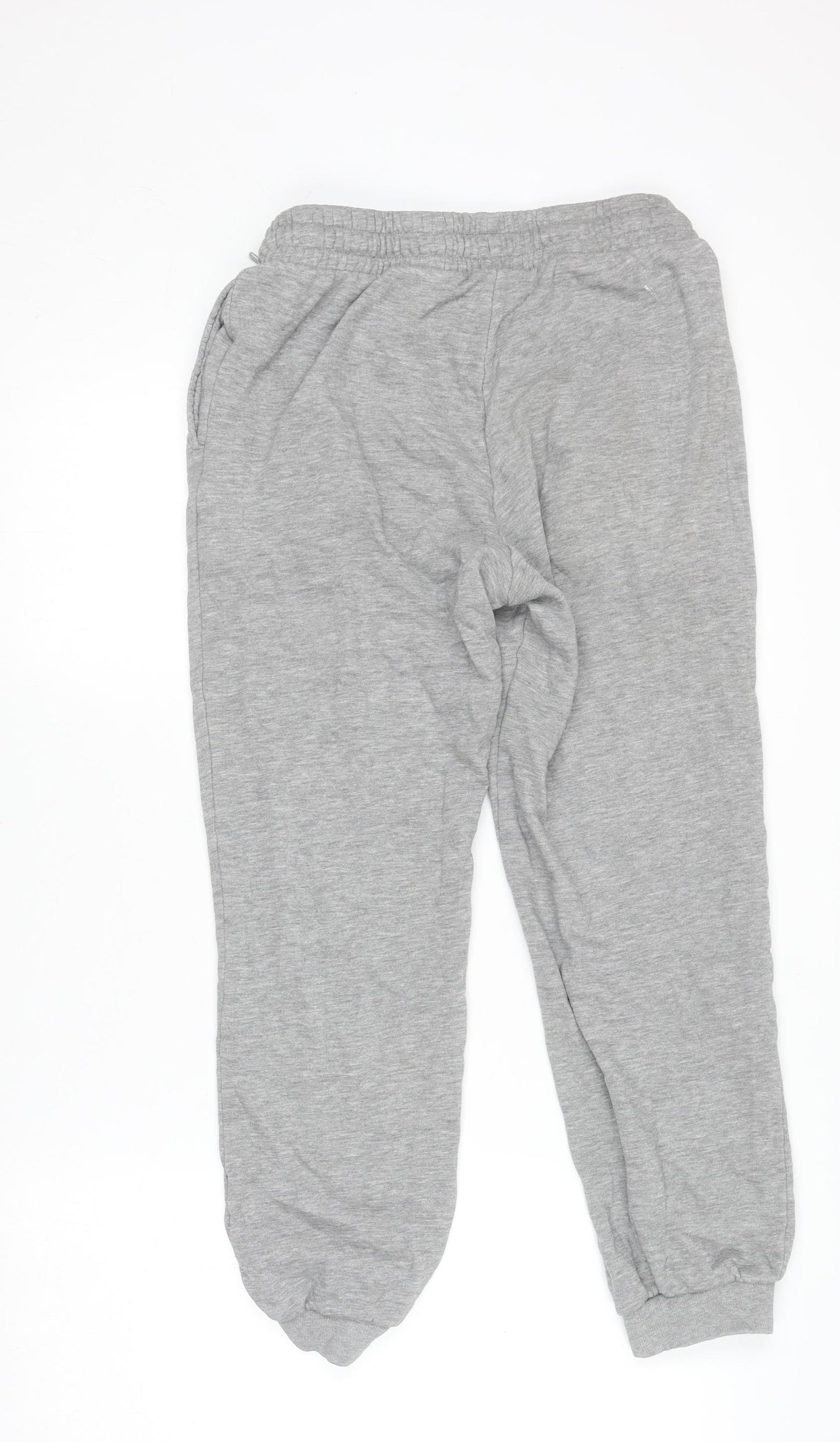 Jack & Jones Mens Grey Fleece Sweatpants Small Regular Fit Tracksuit Bottoms