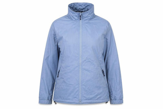Front view of Jack Murphy Women’s Blue Outdoor Full Zip Jacket, size UK 14