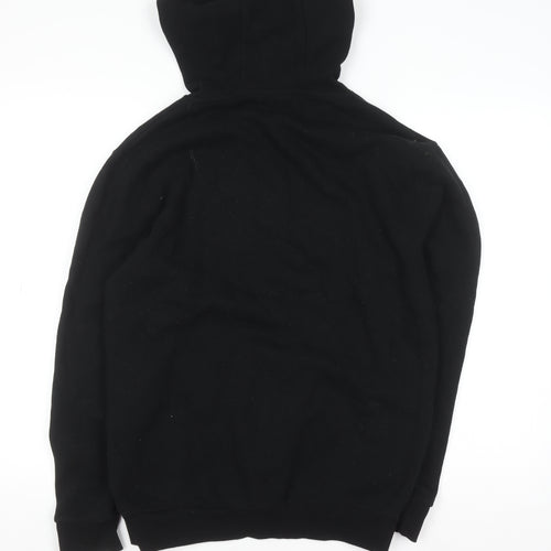 Ellesse Men’s Black Pullover Hoodie S Logo Fleece Sweatshirt