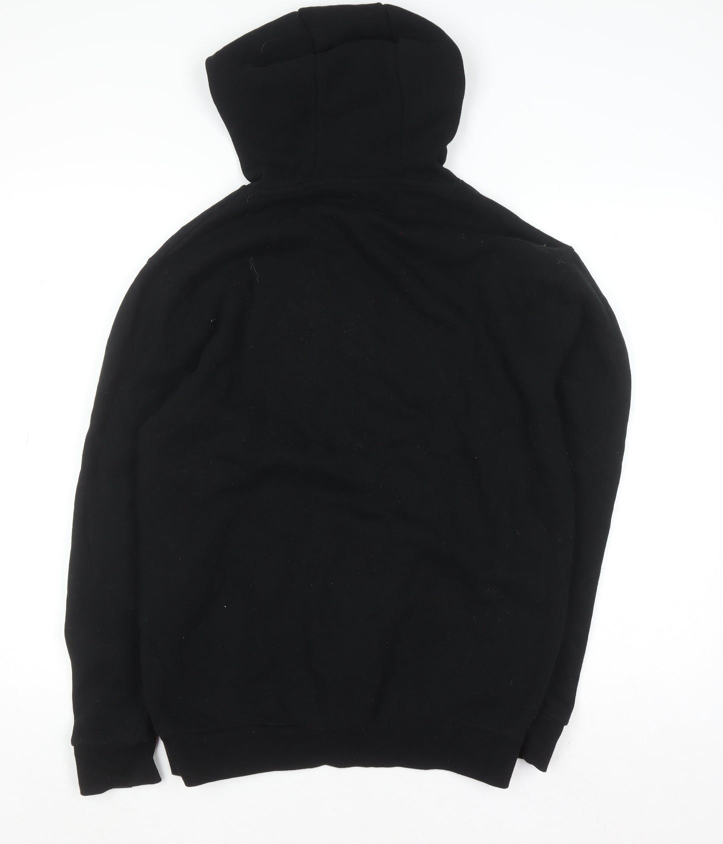 Ellesse Men’s Black Pullover Hoodie S Logo Fleece Sweatshirt