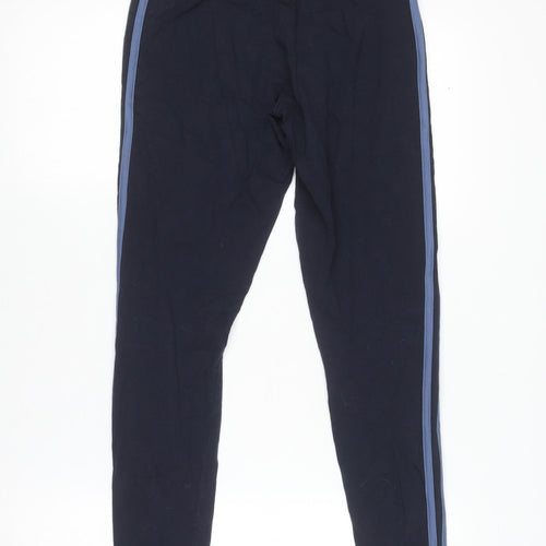 Adidas Womens Black Small Slim Fit Jogger Leggings Activewear Pants