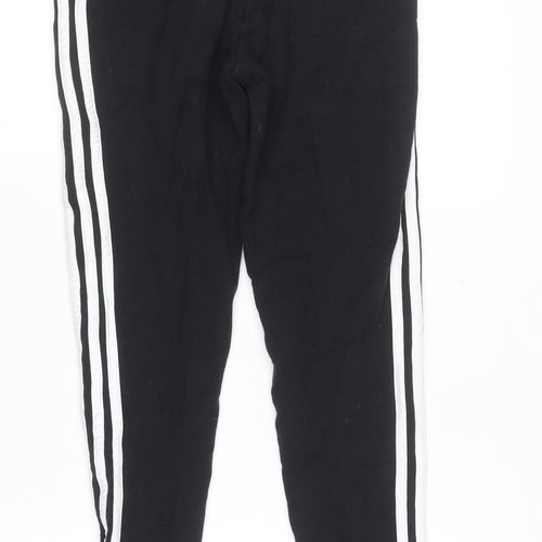 Adidas Women's Black XS Jogger Tracksuit Pants Cotton Blend