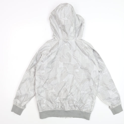Red Herring Generation Boys Grey Hooded Windbreaker Jacket 12 Years