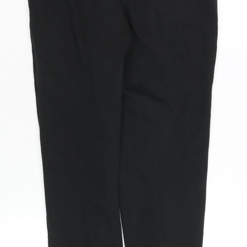 Puma Boys Black Jogger Trousers 11-12 Years Cotton Blend Fleece Pants