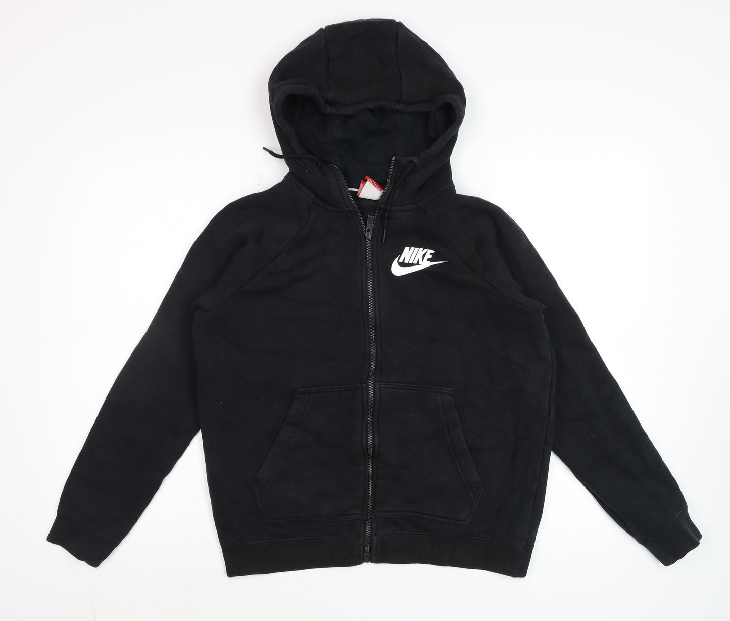 Nike Men's Black Full Zip Hoodie S Regular Fit Sportswear