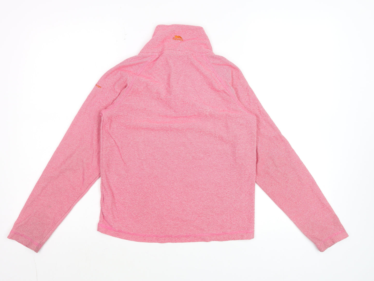 Trespass Girls Pink 11-12 Years Pullover 1/2 Zip Sweatshirt Top