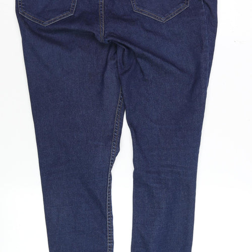 New Look Women Blue Size 10 Maternity Lift & Shape Jegging Jeans