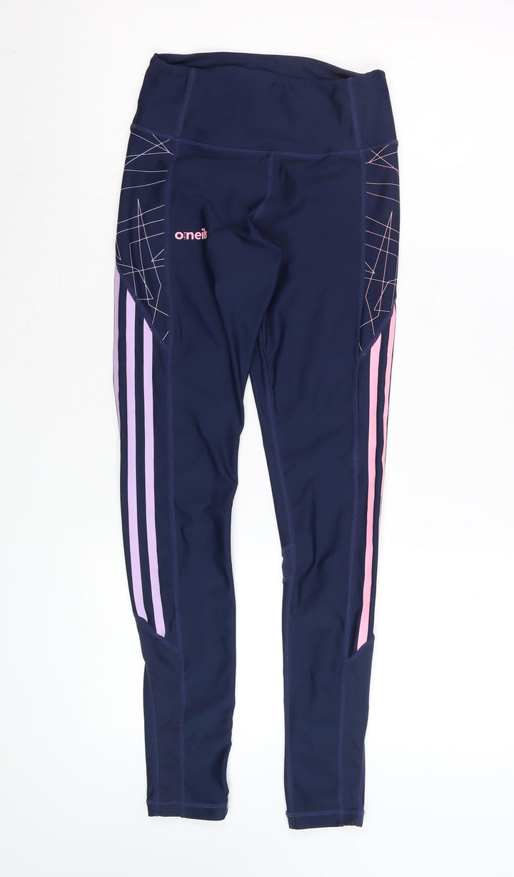 O'Neills Womens Blue Size 8 Activewear Leggings Gym Trousers