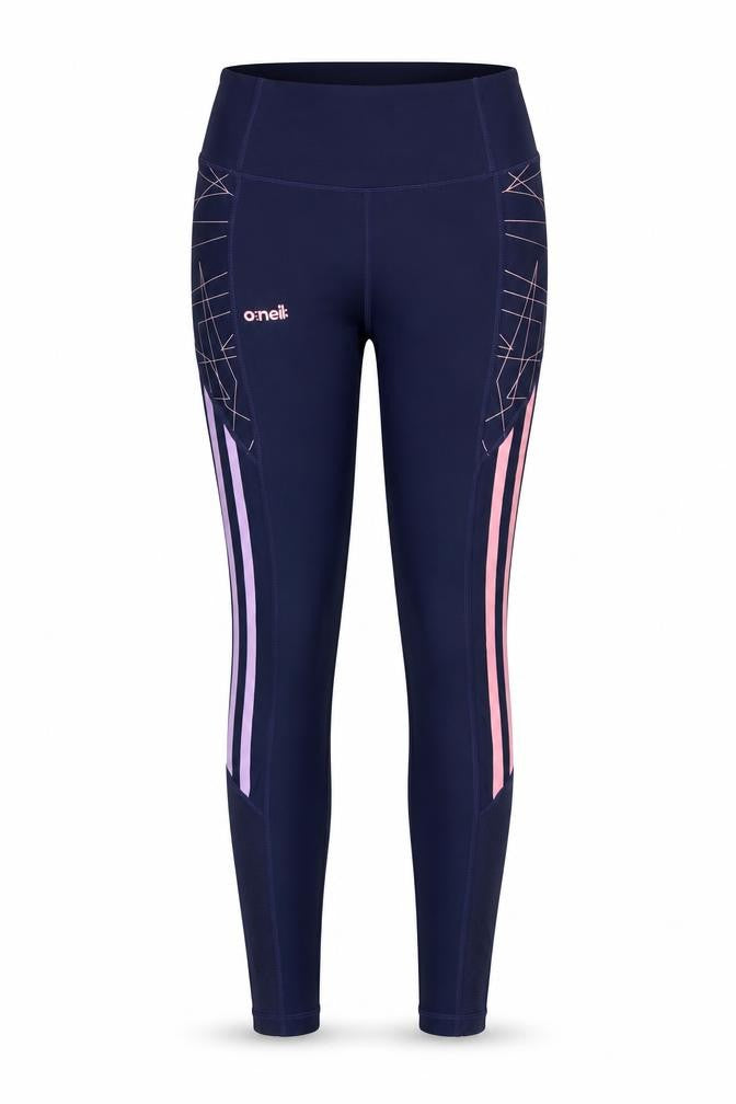 O'Neills Womens Blue Size 8 Activewear Leggings Gym Trousers