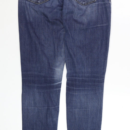 Levi's Women's Blue Size 8 Demi Curve Mid Rise Skinny Jeans