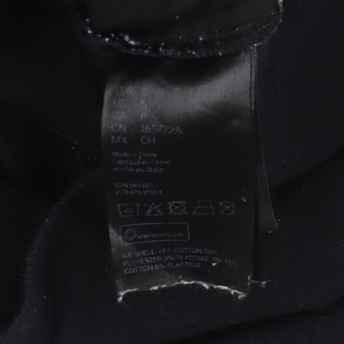 H&M MAMA Black Maternity Jersey Leggings Women's Size S