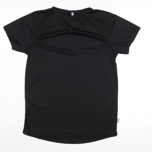 Karrimor Womens Black Size 12 Running Short Sleeve T-Shirt