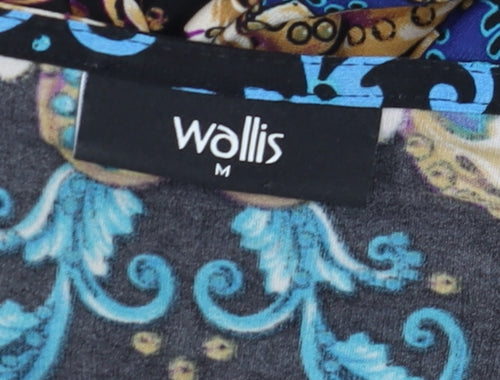 Wallis Women's Multicoloured Paisley Shift Dress Size 14