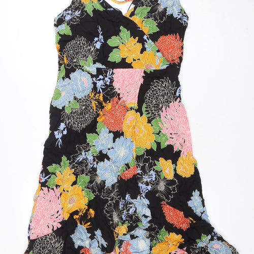 Sweewë Paris Women's Multicoloured Floral Viscose Camisole Top Size S