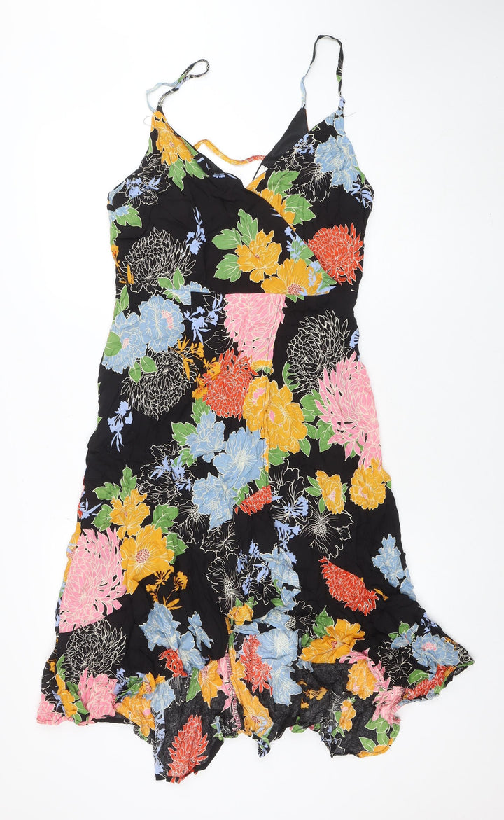Sweewë Paris Women's Multicoloured Floral Viscose Camisole Top Size S