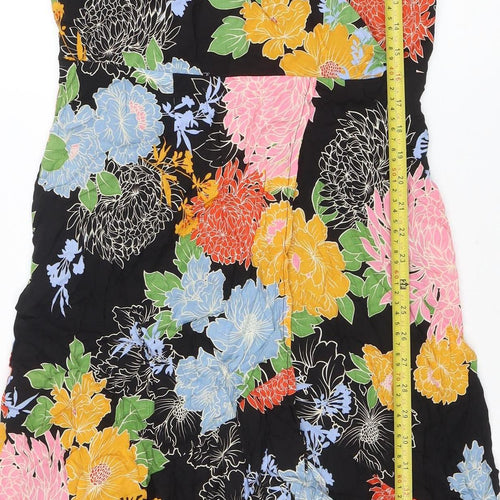 Sweewë Paris Women's Multicoloured Floral Viscose Camisole Top Size S