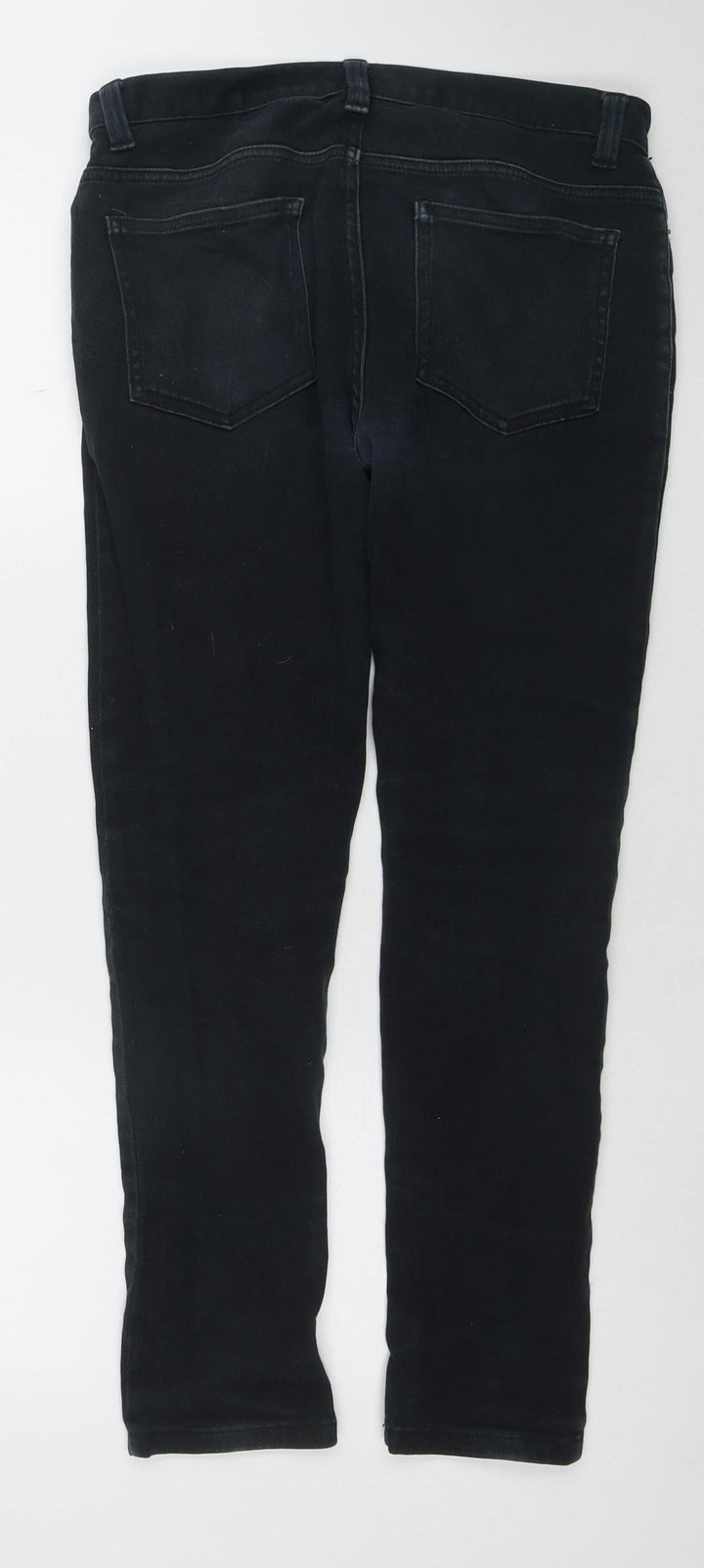 Denim Co. Men's Black Skinny Jeans W30 L30 Slim Fit Denim