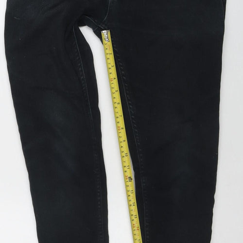 Denim Co. Men's Black Skinny Jeans W30 L30 Slim Fit Denim