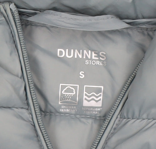 Dunnes Stores Women's Green Hooded Lightweight Puffer Jacket Size S