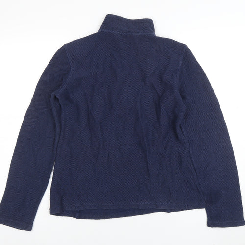 Mountain Warehouse Women Navy 1/2 Zip Pullover Fleece Size 10