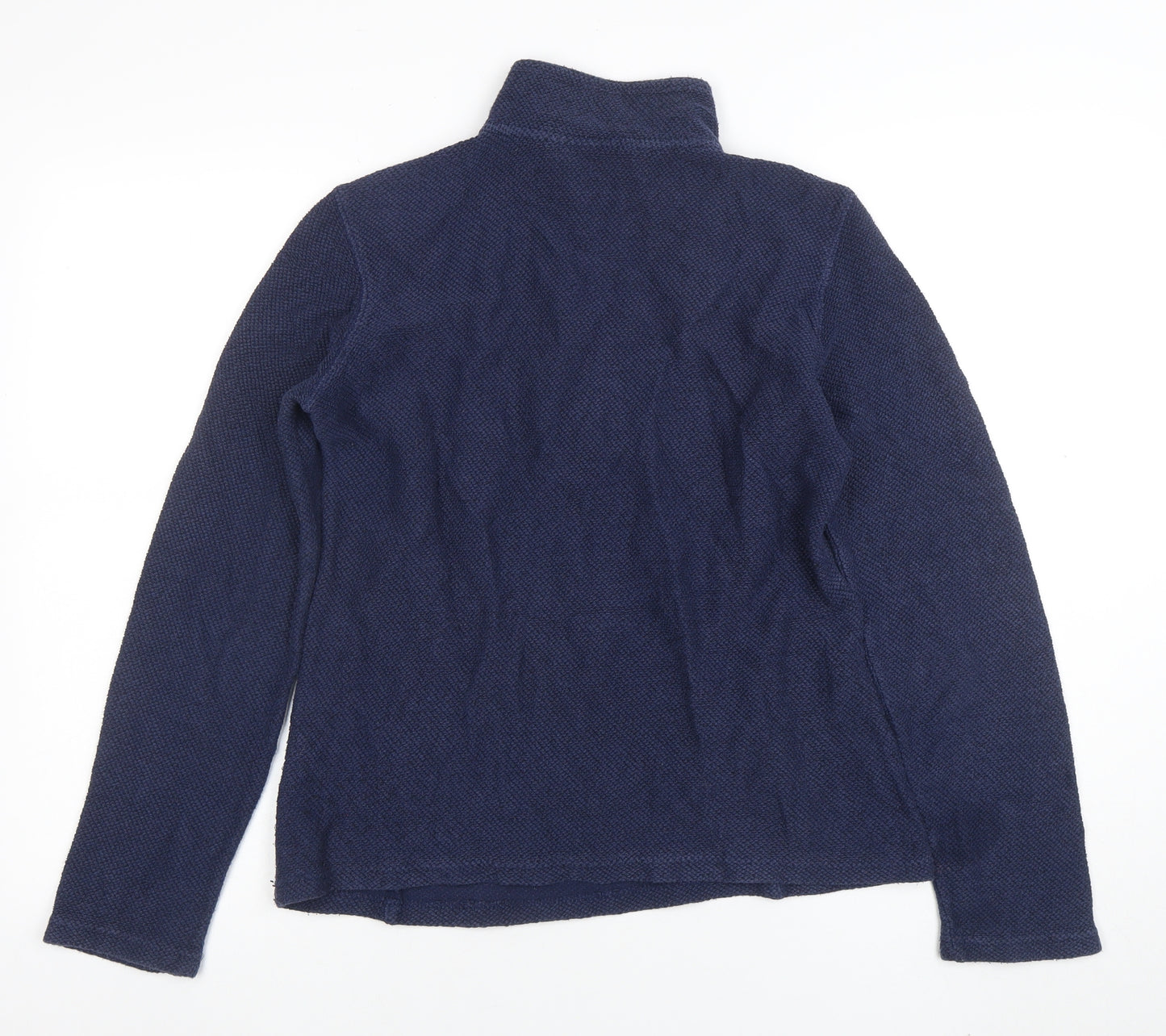 Mountain Warehouse Women Navy 1/2 Zip Pullover Fleece Size 10