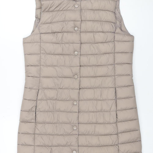 Dunnes Stores Women’s Beige Quilted Puffer Waistcoat S