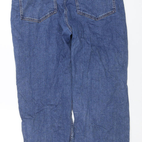 ASOS DESIGN Women Blue Size 14 Straight Regular Fit Jeans