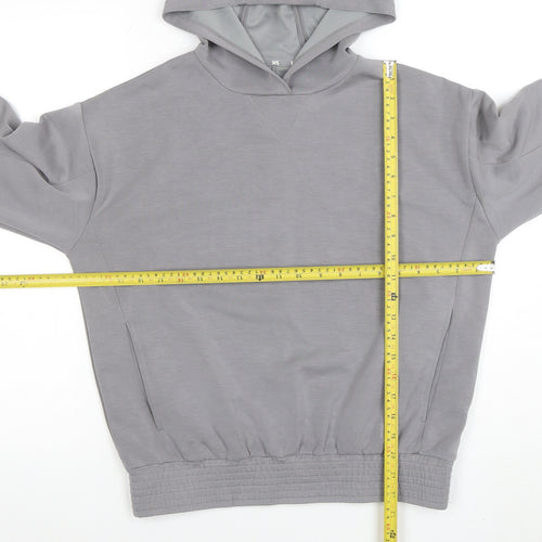 Dunnes Stores Womens Grey Pullover Hoodie Small Cotton Blend