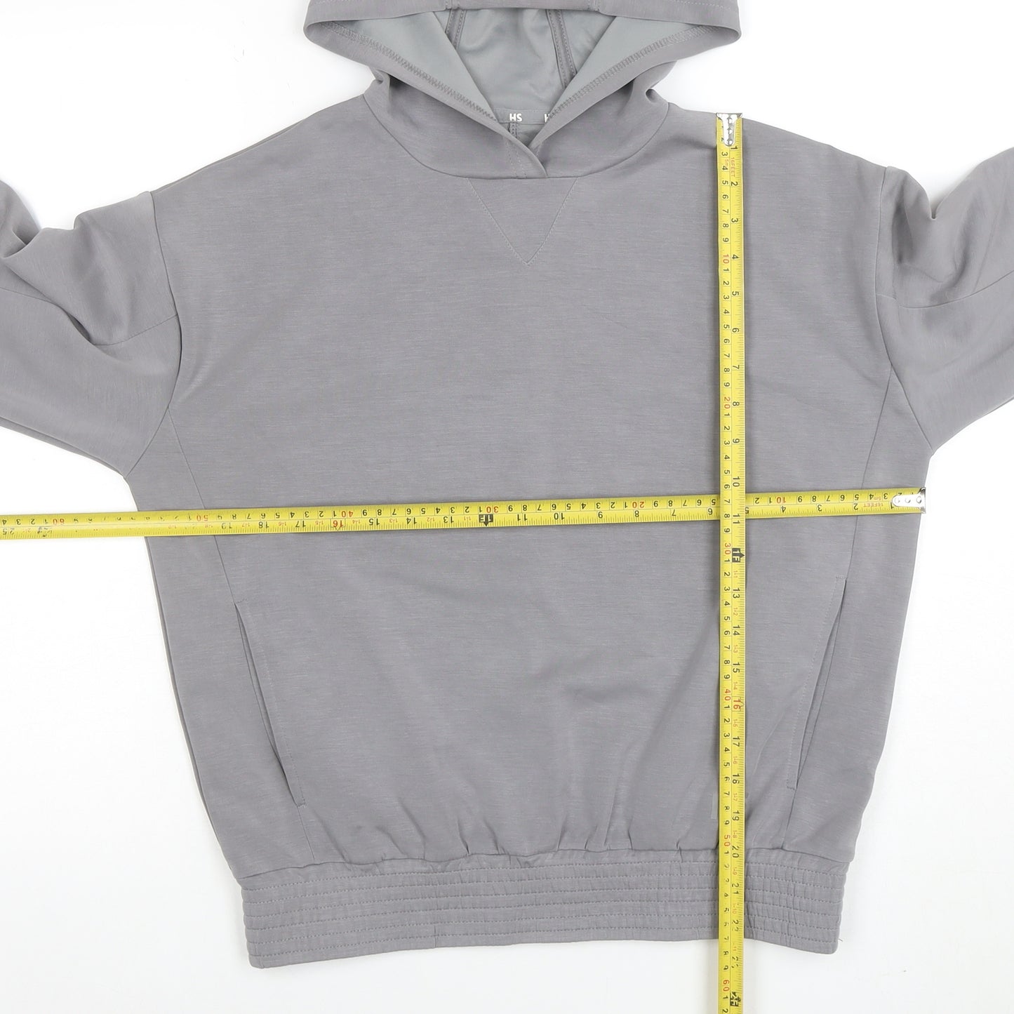 Dunnes Stores Womens Grey Pullover Hoodie Small Cotton Blend