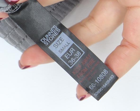 Dunnes Stores Womens Grey Pullover Hoodie Small Cotton Blend