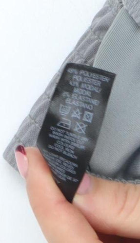 Dunnes Stores Womens Grey Pullover Hoodie Small Cotton Blend