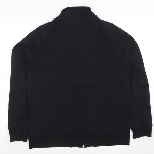 Next Men’s Black Full Zip Sweatshirt Medium Regular Fit
