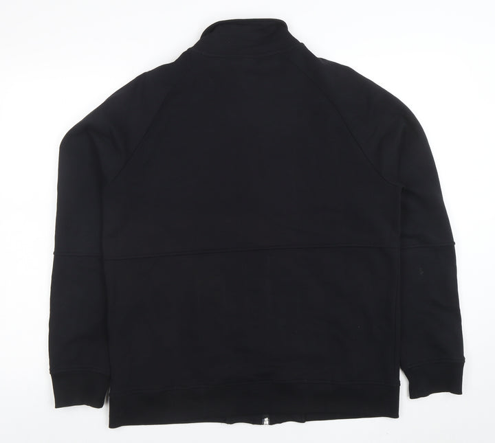 Next Men’s Black Full Zip Sweatshirt Medium Regular Fit