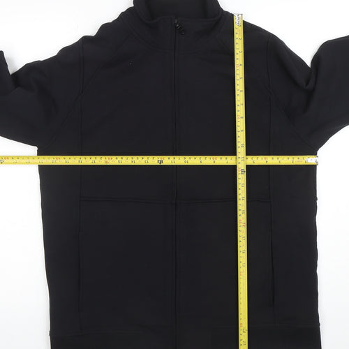 Next Men’s Black Full Zip Sweatshirt Medium Regular Fit