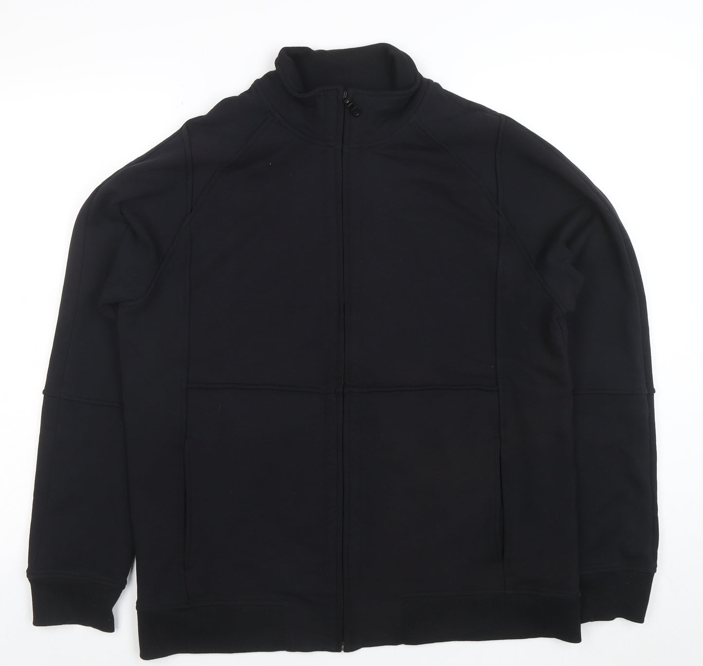 Next Men’s Black Full Zip Sweatshirt Medium Regular Fit