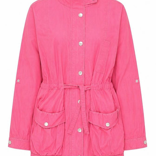 Marks and Spencer Women’s Pink Cotton Anorak Jacket Size 14