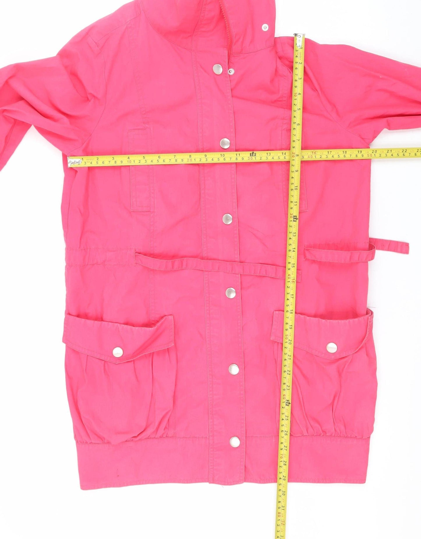 Marks and Spencer Women’s Pink Cotton Anorak Jacket Size 14