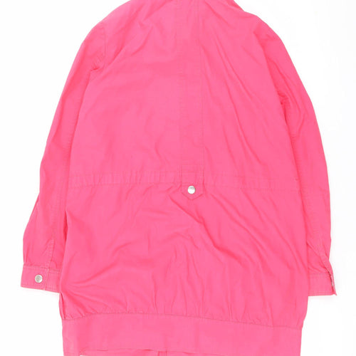 Marks and Spencer Women’s Pink Cotton Anorak Jacket Size 14
