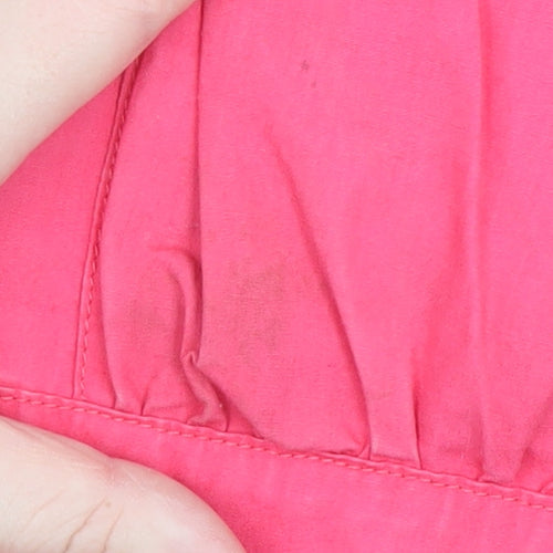 Marks and Spencer Women’s Pink Cotton Anorak Jacket Size 14