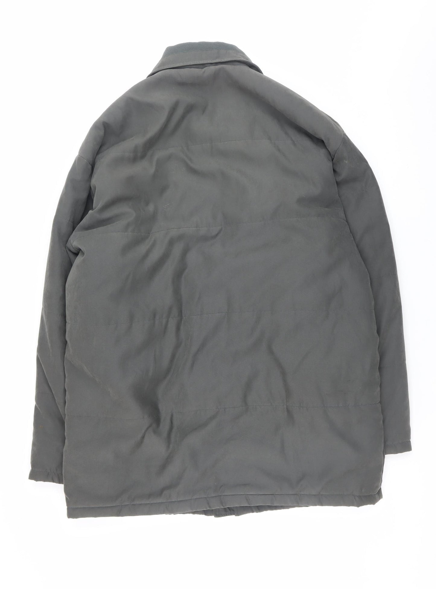 Aldon Womens Grey Puffer Jacket S Mid-Length Polyester Coat