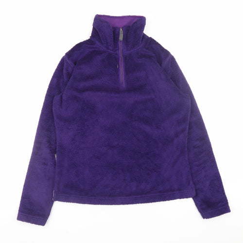 Karrimor Women’s Purple Fleece Pullover Sweatshirt Size 10