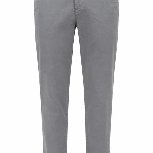 SELECTED HOMME Men's Grey Slim Fit Chino Trousers M
