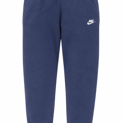 Nike Men's Blue Jogger Sweatpants Small Regular Fit Fleece Cotton Blend