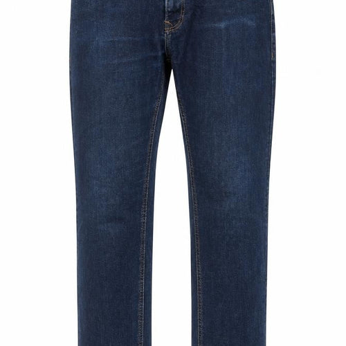 ASW85 Denim Men's Blue Slim Fit Straight Jeans 34R