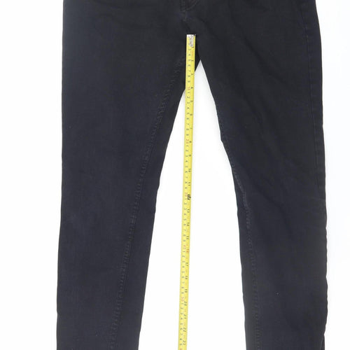 H&M Men's Black Slim Fit Skinny Jeans 32W Denim