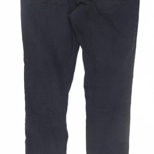 H&M Men's Black Slim Fit Skinny Jeans 32W Denim